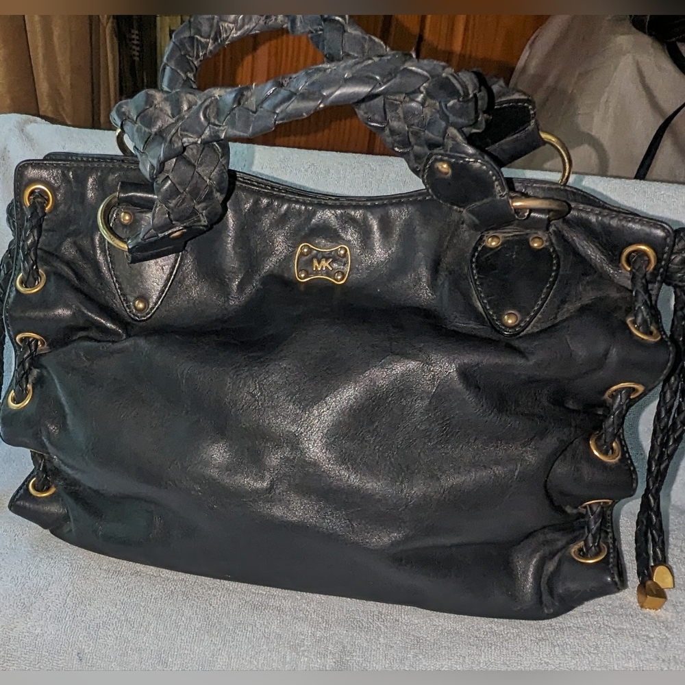 Michael Kors vintage black hobo bag.